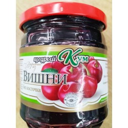 Вишня без косточек в сахарном сиропе  Щедрый Кум 500 г